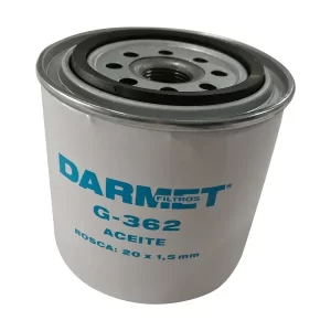Filtro Darmet De Aceite Motor G-362 Unidad Sellada