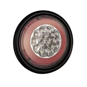 Faro Baiml 3300e Led Trasero Universal Rojo-ámbar 12/24v