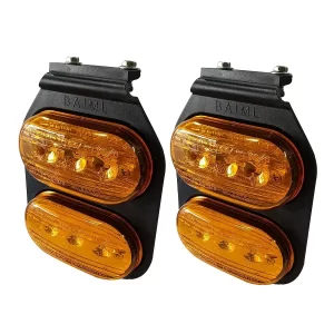 Faro Baiml 1033efl2 ámbar-ámbar Led Flexible Lateral Doble 12/24v Xjuego
