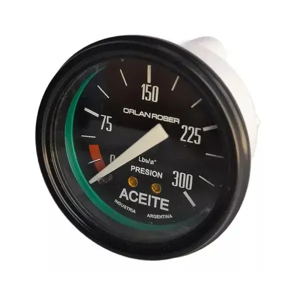 Reloj Manómetro Presión De Aceite Orlan Rober 615 H300 Univ