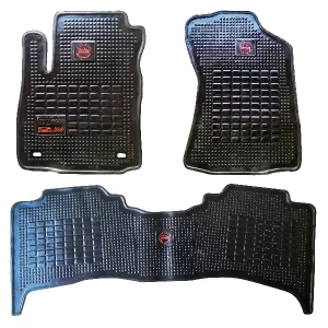 Alfombra De Goma Habitáculo Toyota Hilux D/cab 2016-