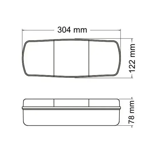 Faro Baiml 1300 Trasero Universal Posición Giro Stop Xjuego - Imagen 2