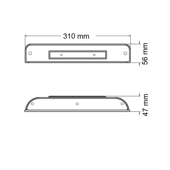Faro Baiml 605 Alumbra Ilumina Patente Universal Unipolar - Imagen 2