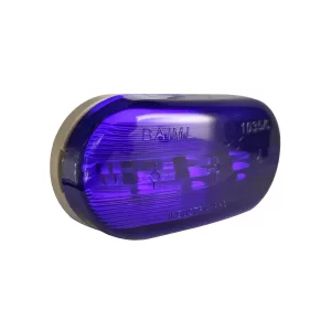 Faro Baiml 1033e Posición 3 Leds Electrónico Ovalado Azul