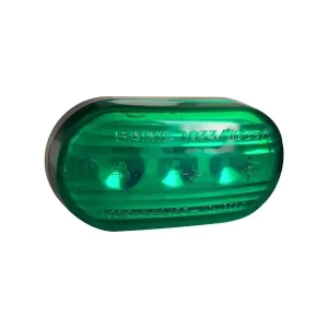 Faro Baiml 1033e Posición 3 Leds Electrónico Ovalado Verde