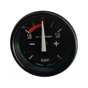 Reloj Amperímetro Orlan Rober 641h 50-0-50 Universal Classic