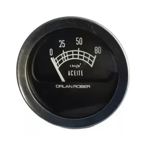 Reloj Manómetro Presión De Aceite Orlan Rober 1201 Mecánico