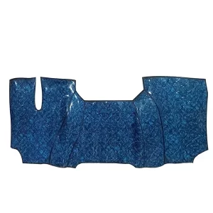 Alfombra Vinílica Piso Para Ford Cargo Cabina Vieja Azul