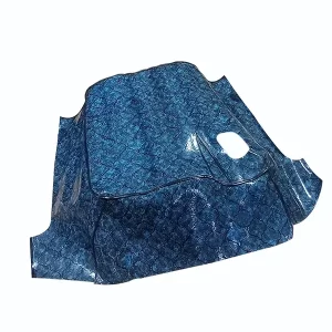 Alfombra Vinílica Capot Cubremotor Para Mbenz Ategoaxor Azul