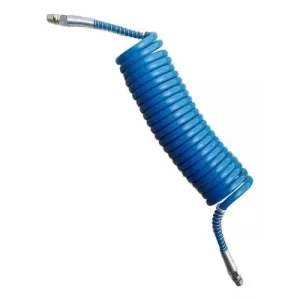 Tubo Manguera Espiral Semi Remolque 1/2 Rosca 3/8 X4mts Azul