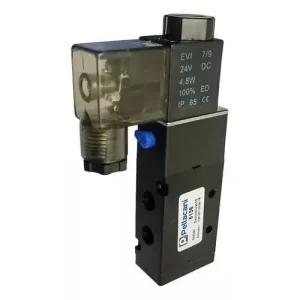 Electroválvula 5 Vías 2 Posiciones 24v Roscas 1/8