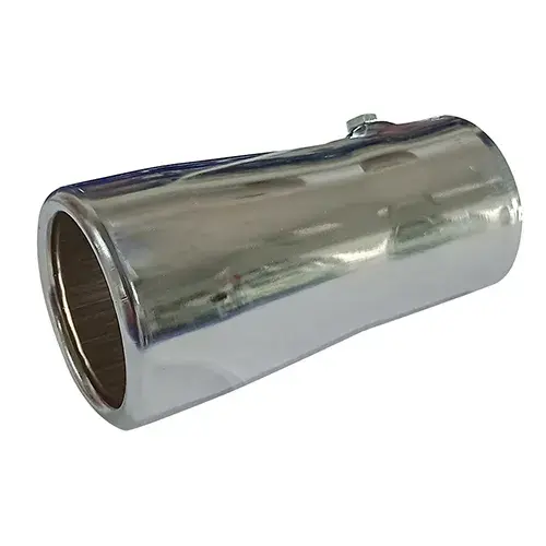 Puntera Cola De Escape 2 1/2 PuLG Recta Camión Univ Cromada