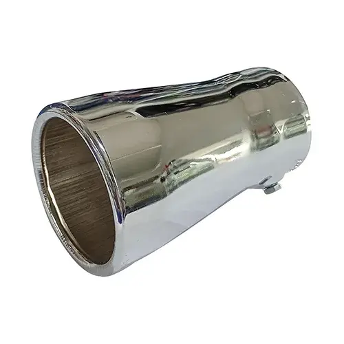 Puntera Cola De Escape 3 PuLG Recta Camión Universal Cromada