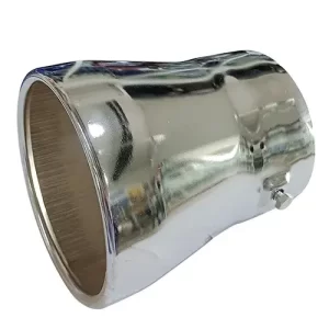 Puntera Cola De Escape 5 Pulgadas Recta Camión Univ Cromada