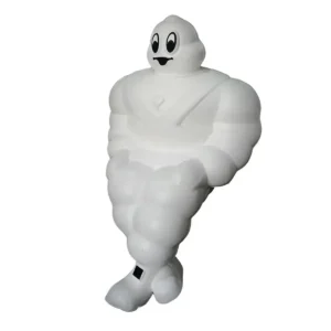Muñeco Tipo Michelin Para Camión Con Luz Y Soporte 12/24v