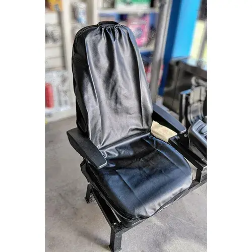Funda Cuerina Cubre Asiento Camión Butaca/butaca Baja Negro
